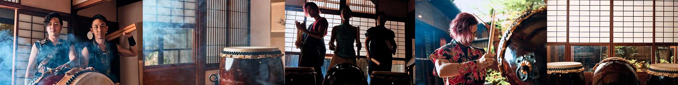 Actividad popular japonesa. Una experiencia de tambores japoneses en el Centro Taiko para viajeros.