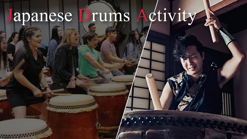 #C0114 Japanese drum activity